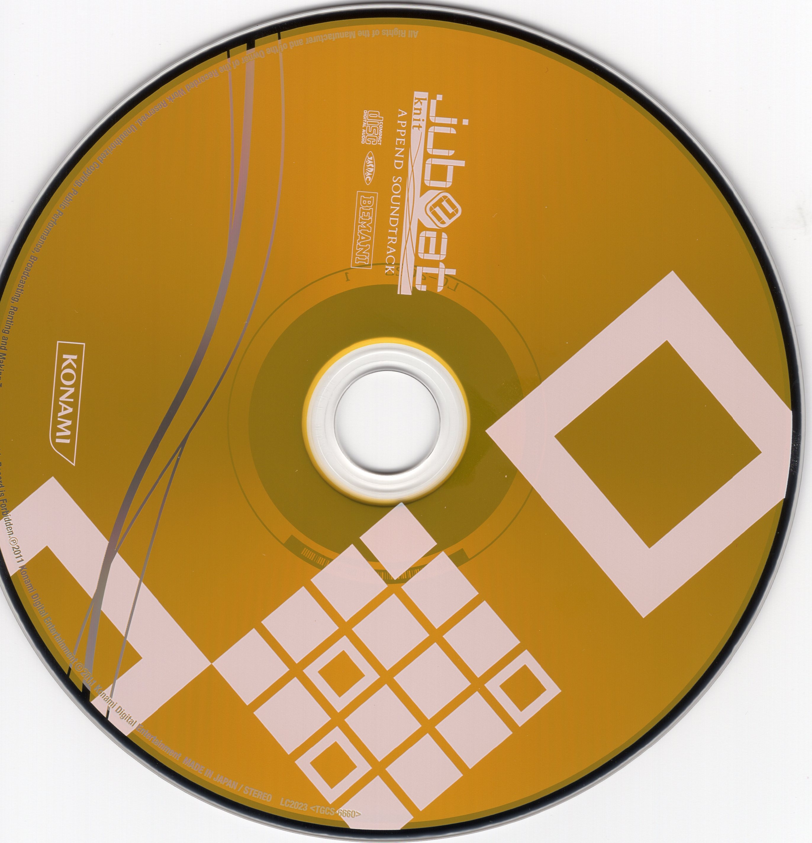 jubeat knit ORIGINAL SOUNDTRACK
